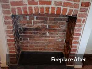 Fireplace After Repair