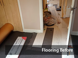 Flooring Before